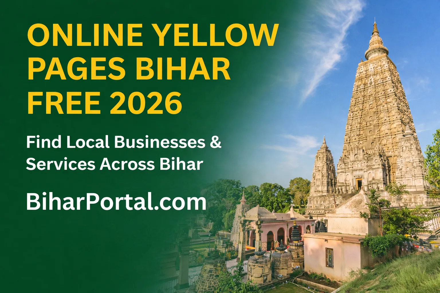 Online Yellow Pages Bihar Free 2026: The Complete Local Business Discovery Guide