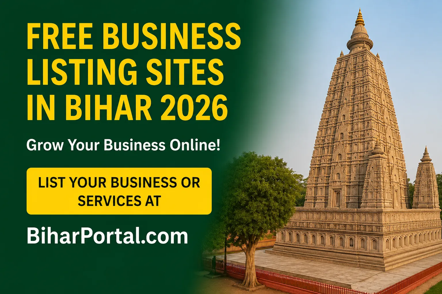 Free Business Listing Sites in Bihar 2026: Best Local Business Directory Guide